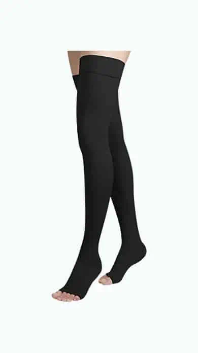 Product Image of the Mgang Thigh High Compression Stockings