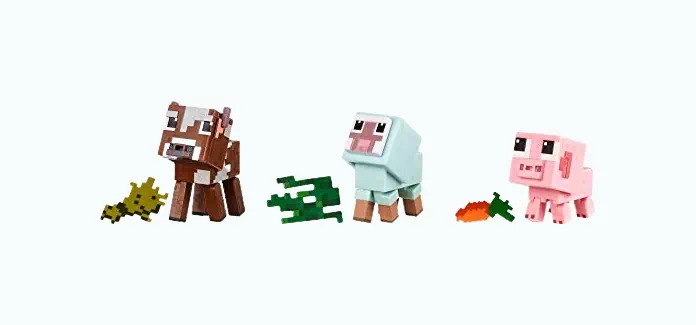 Product Image of the Minecraft Baby Animal 3 Pack