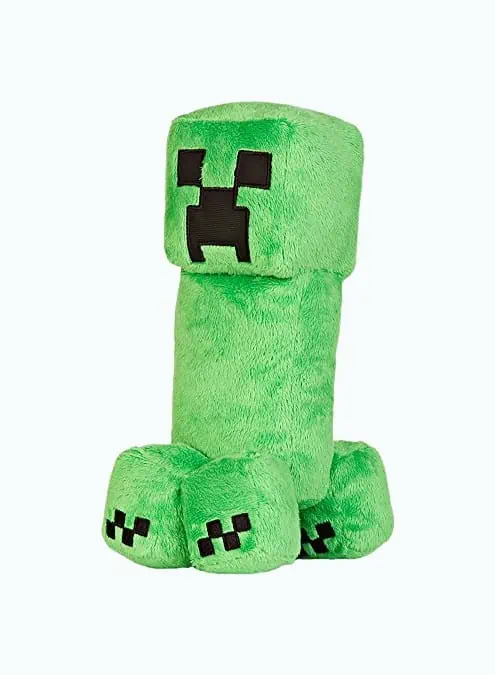 Product Image of the Minecraft Creeper Plush Stuffed Toy By Jinx
