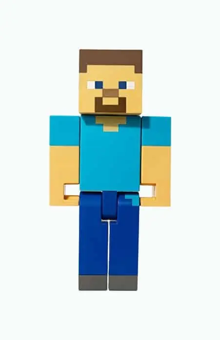 Product Image of the Minecraft Steve Large Figure