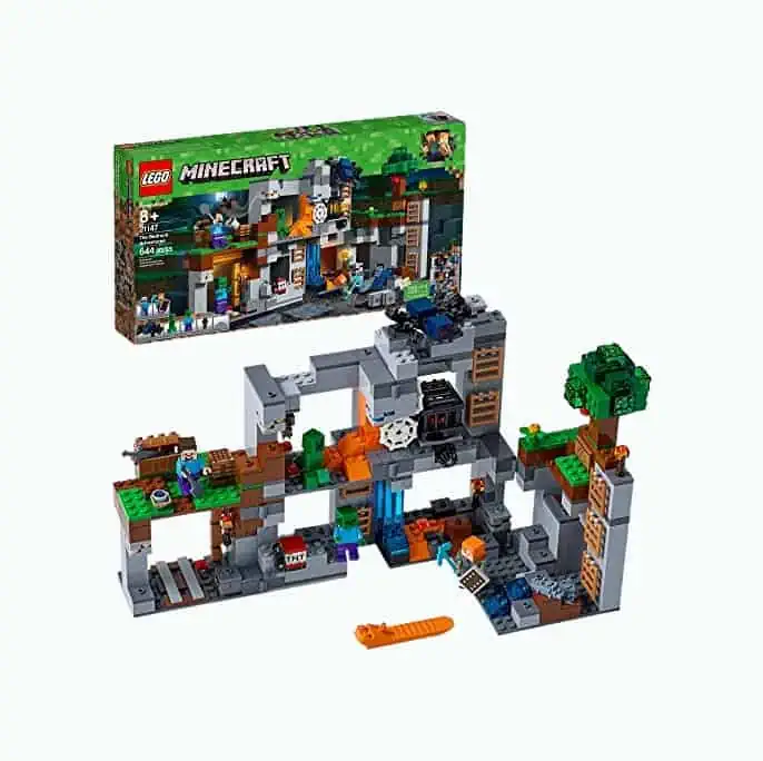 Product Image of the Minecraft The Bedrock Adventures By Lego
