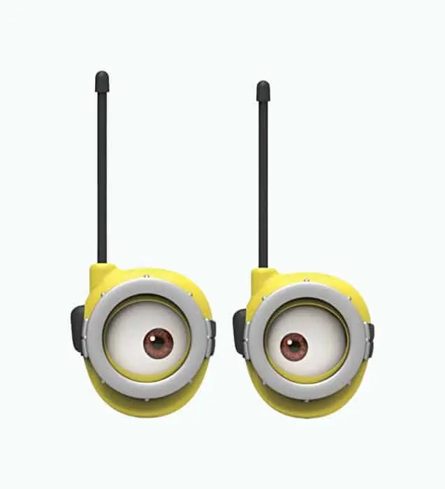 Product Image of the Minions Kid Friendly Walkie Talkies