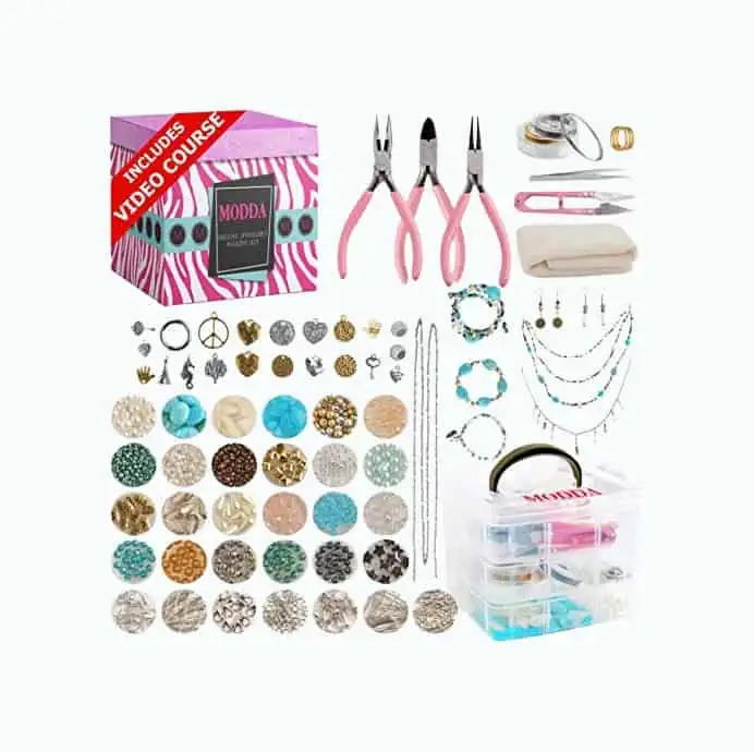 Product Image of the Modda Jewelry Making Kit