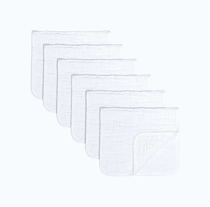 Product Image of the Muslin Burp Cloths