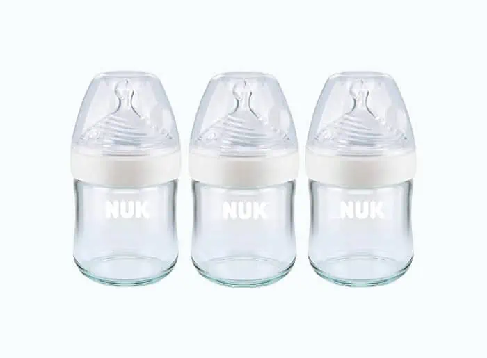 Product Image of the NUK Simply Natural Glass Bottles
