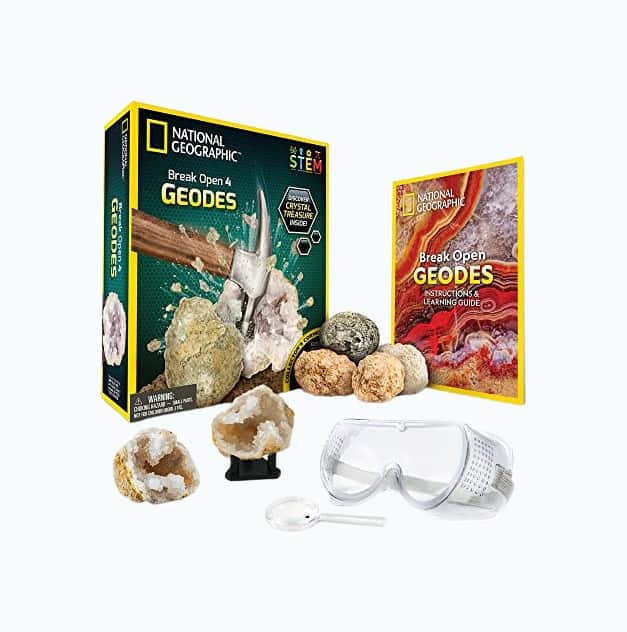 Product Image of the National Geographic 4 Geodes