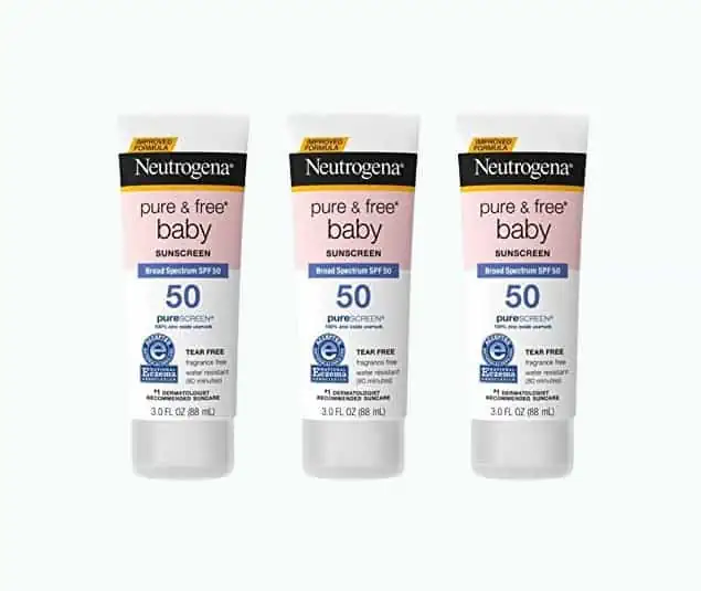 Product Image of the Neutrogena Pure & Free Baby Sunscreen