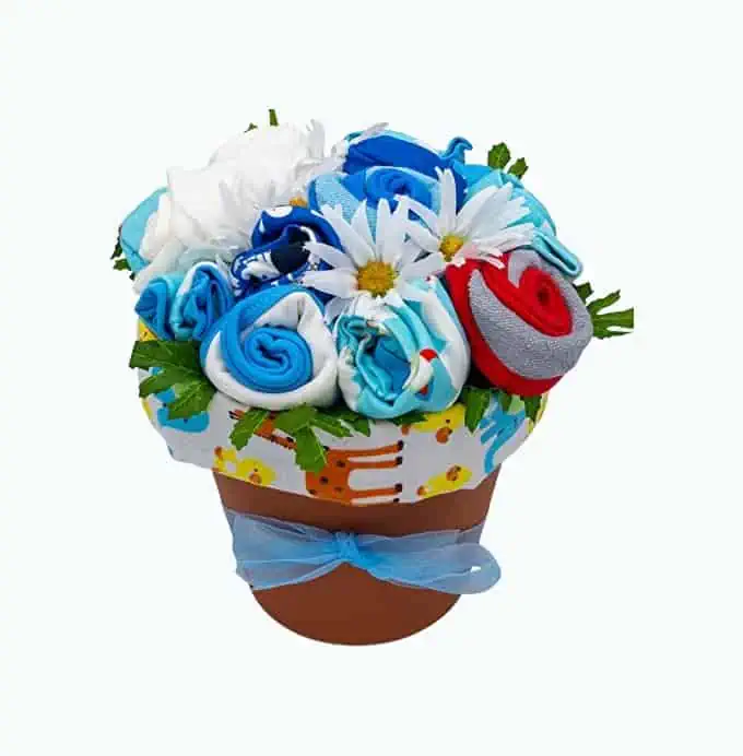 Product Image of the Nikki's Gift Baskets Deluxe Baby Blossom