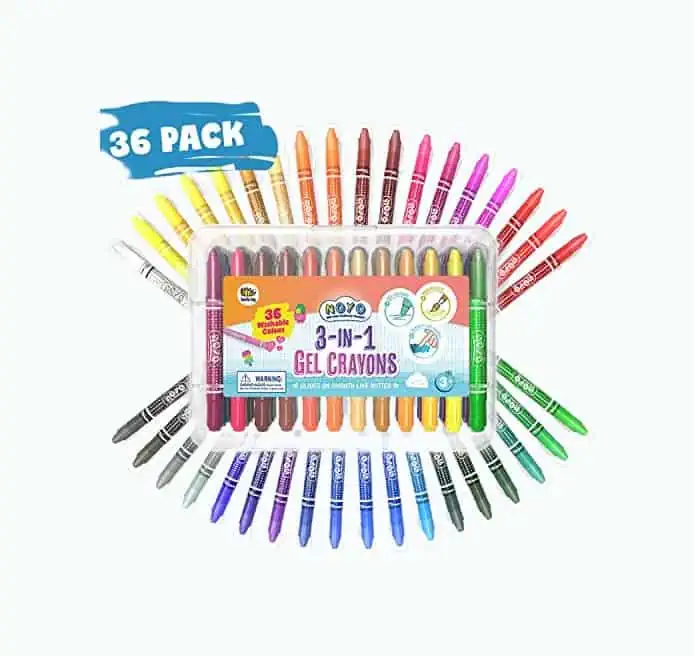 Product Image of the Noyo Gel Crayons