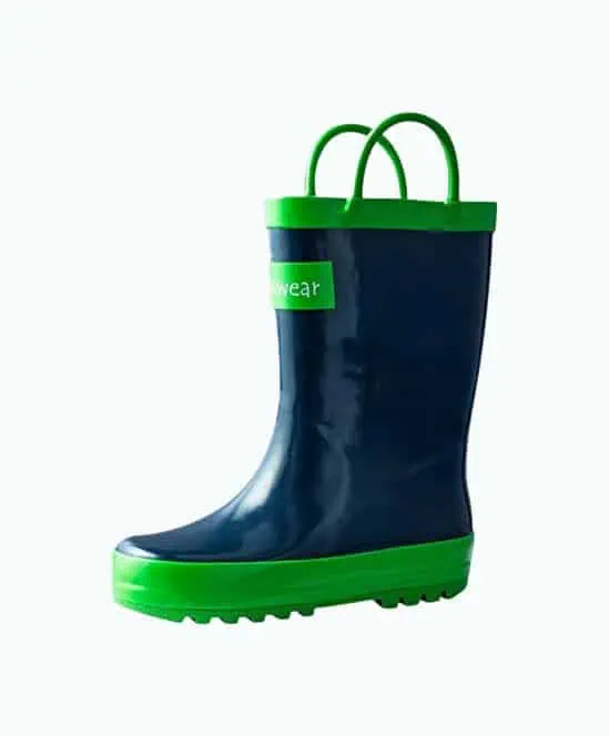 Product Image of the Oaki Rubber Rain Boots for Kids