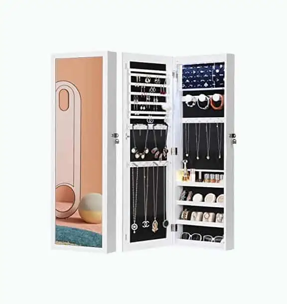 Product Image of the Organizer and Mirror Combo