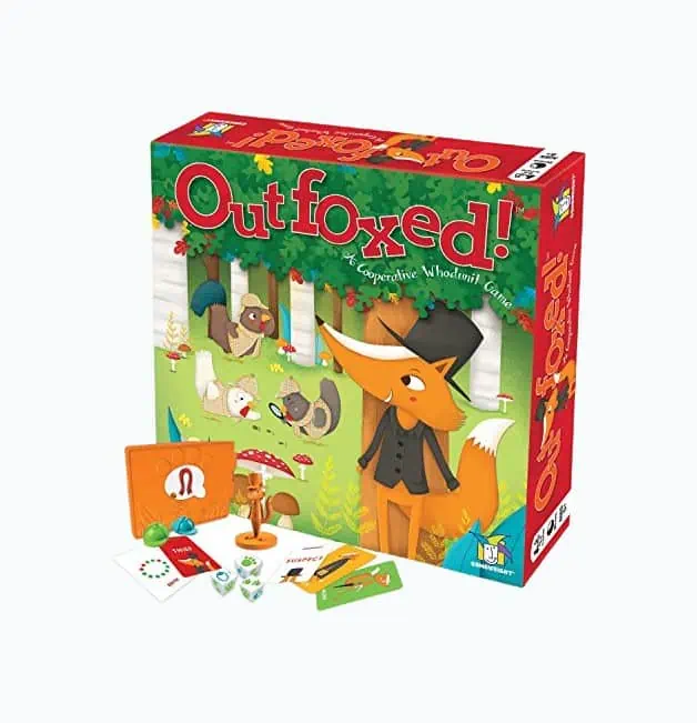 Product Image of the Outfoxed! Gamewright Board Game