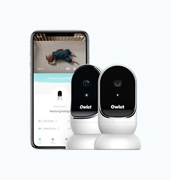 Product Image of the Owlet Cam: Smart Baby Monitor 2 Pack