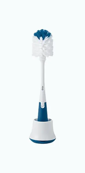 Product Image of the Oxo Tot Bottle Brush with Nipple Cleaner and Stand