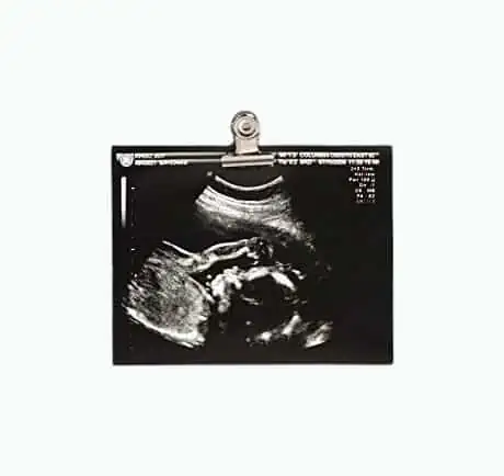 Product Image of the Pearhead Sonogram Photo Frame for Grandparents, Grandma and Grandpa Baby...
