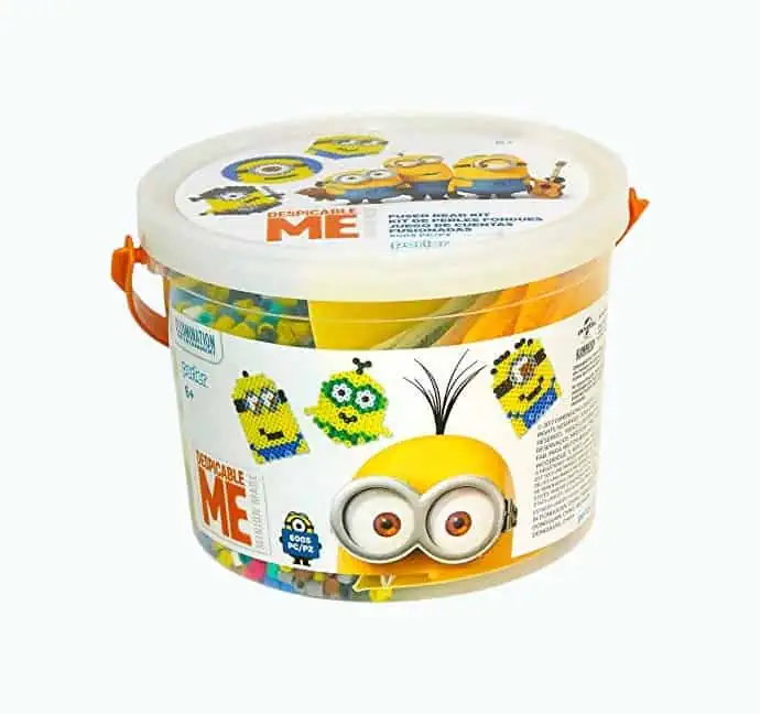 Product Image of the Perler Bead Minions Activity Bucket