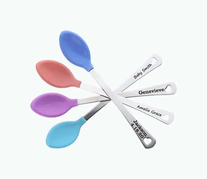 Product Image of the Personalized Baby Spoons