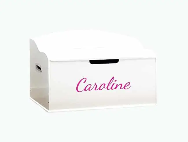 Product Image of the Personalized Dibsies Creative Wonders Toy Box