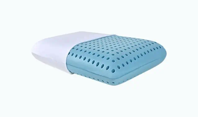 Product Image of the Pharmedoc Cooling Pillow, Memory Foam Pillows, 1 Pack, Ventilated Blue Galaxy...