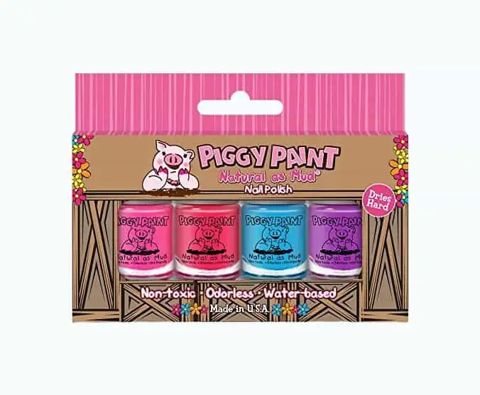 Product Image of the Piggy Paint | 100% Non-Toxic Girls Nail Polish | Safe, Cruelty-free, Vegan, &...