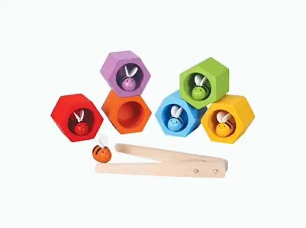 Product Image of the PlanToys Wooden Beehive