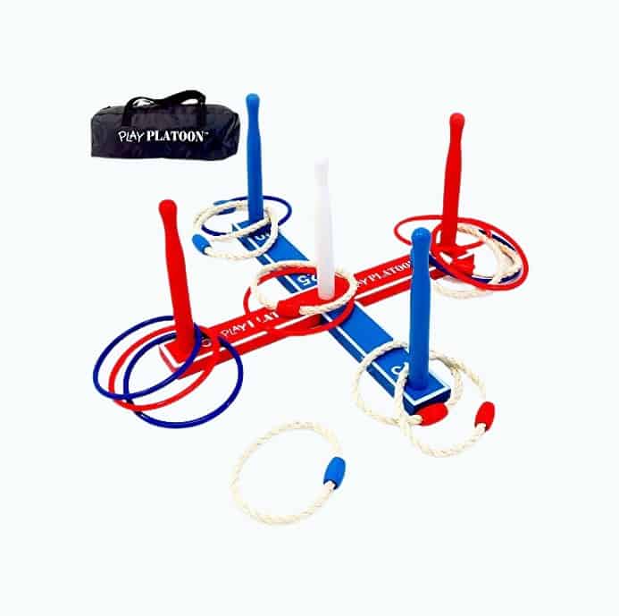Product Image of the Play Platoon Premium Outdoor Ring Toss