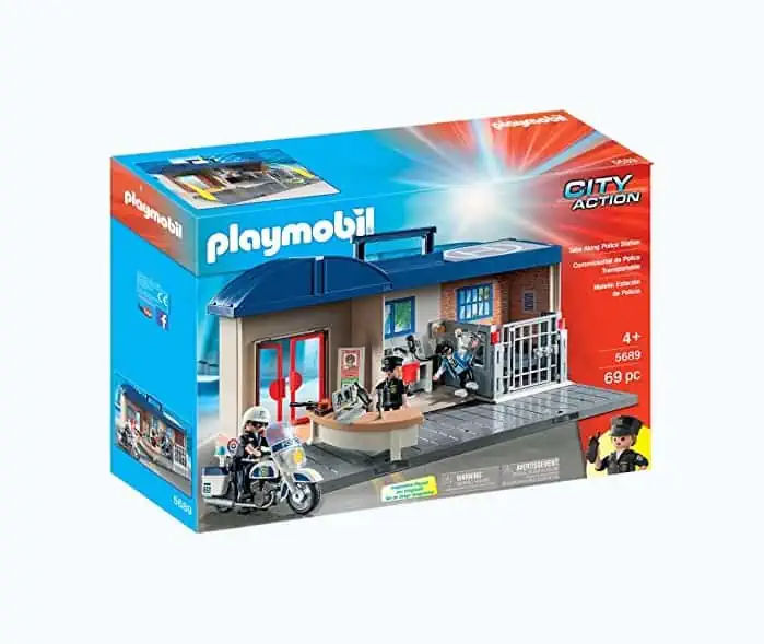 Product Image of the Playmobil Take Along Police Station