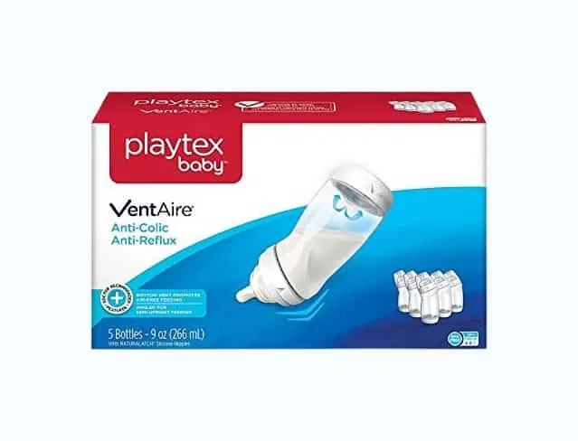 Playtex baby VentAire 1-9oz Bottle Anti-Colic Anti-Reflux 3M+