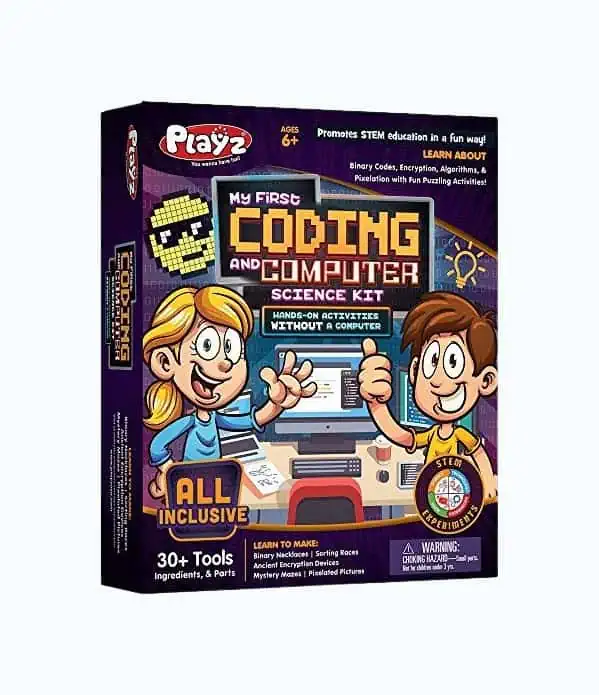 Product Image of the Playz Coding & Computer Science Kit