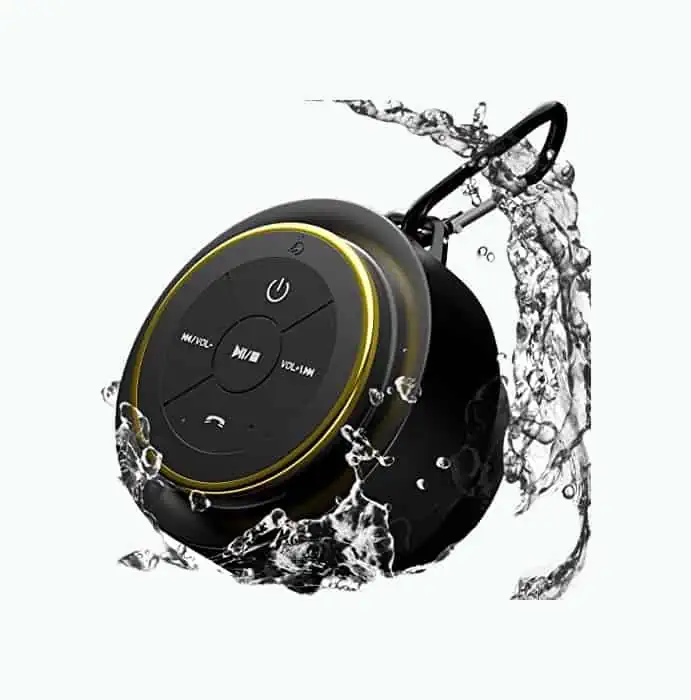 Product Image of the Portable Wireless Bluetooth Shower Speaker