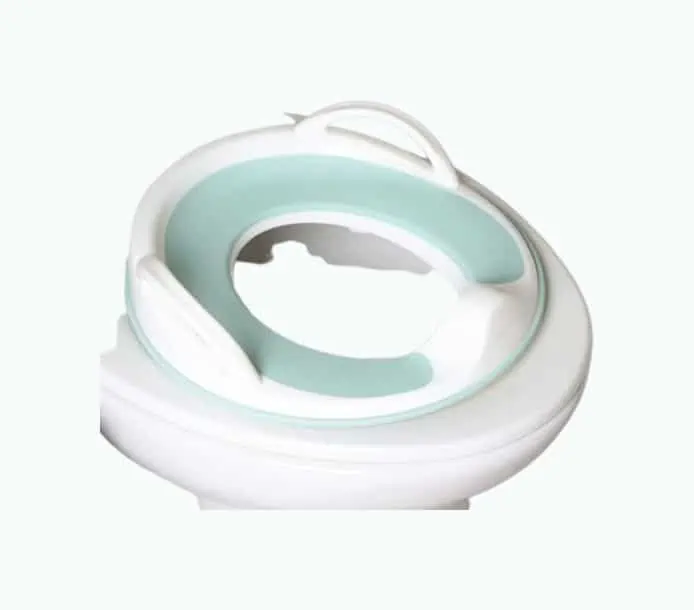 Product Image of the Potty Training Seat for Boys and Girls With Handles, Fits Round & Oval Toilets,...