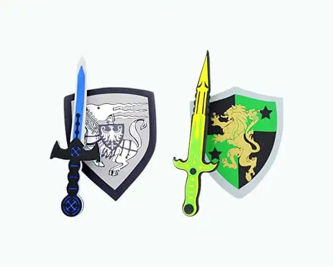 Product Image of the PowerTRC Sword & Shield Playset