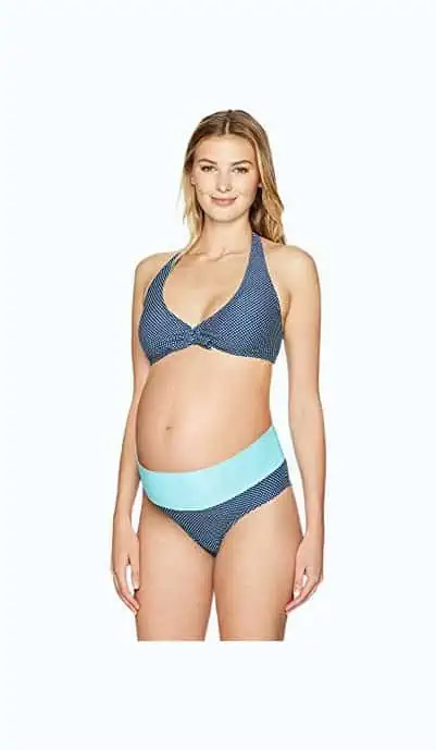Product Image of the Prego Maternity Roll Waist Bikini
