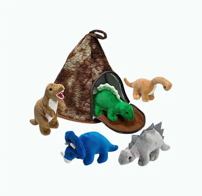 Product Image of the Prextex Dinosaur Volcano House