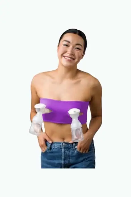 Product Image of the Pump Strap Hands-Free Pumping & Nursing Bra