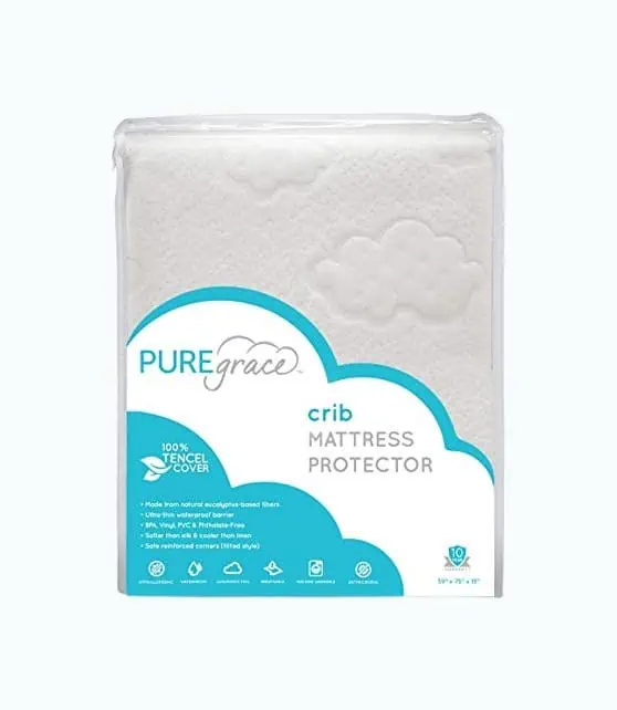 Product Image of the PureGrace Crib Mattress Protector