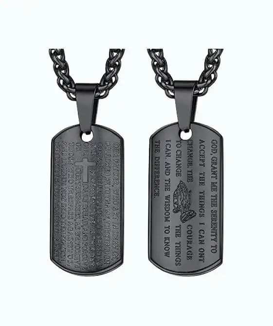 Product Image of the Religious Chain and Dog Tag