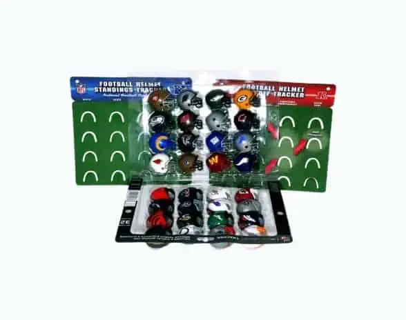 Product Image of the Riddell NFL Football Helmet Playoff Tracker