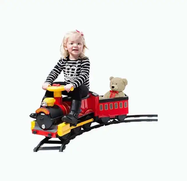 Product Image of the Rollplay Battery-Powered Steam Train