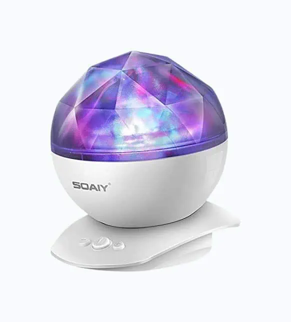 Product Image of the Rotating Aurora Night Light