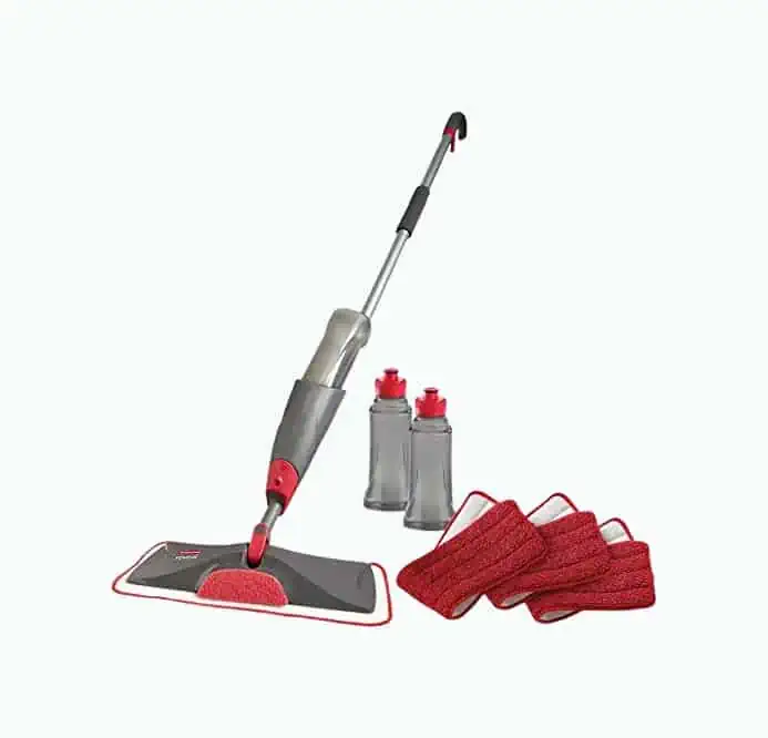 Product Image of the Rubbermaid Reveal Spray Microfiber Floor Cleaning Kit for Laminate & Hardwood...