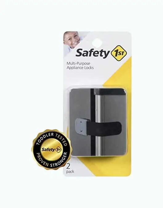 Product Image of the Safety 1st Multi-Purpose Plastic Appliance Lock Decor, 2-Count (Packaging May...