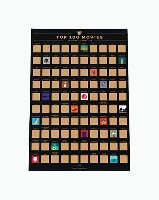 Product Image of the Scratch-Off Posters for Movies