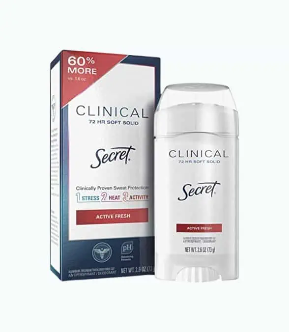 Product Image of the Secret Clinical Strength Deodorant