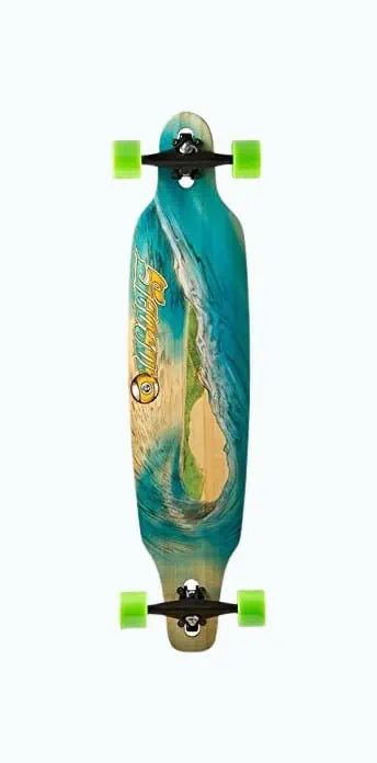 Product Image of the Sector 9 Blue Wave Lookout Longboard