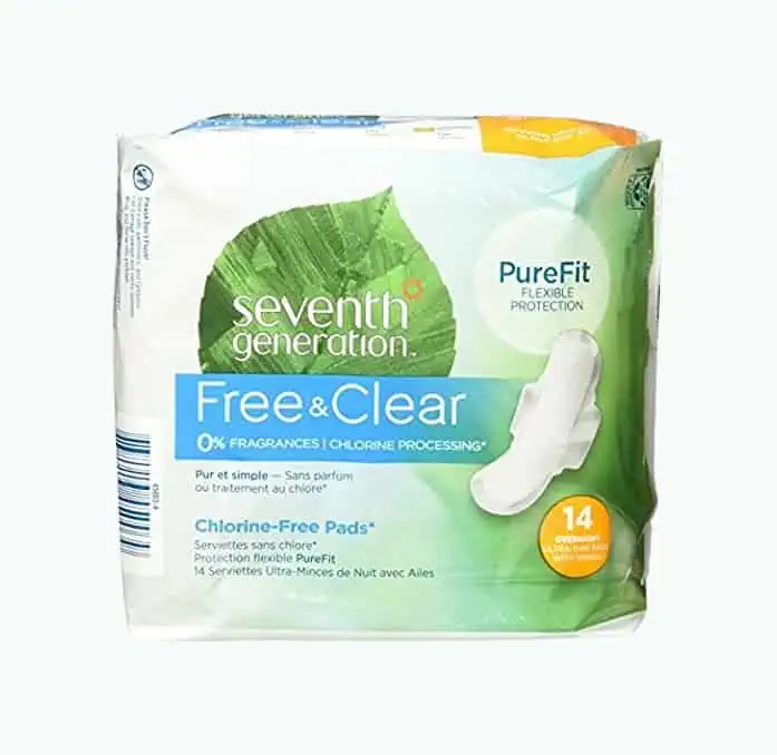 Product Image of the Seventh Generation Overnight Maxi Pads