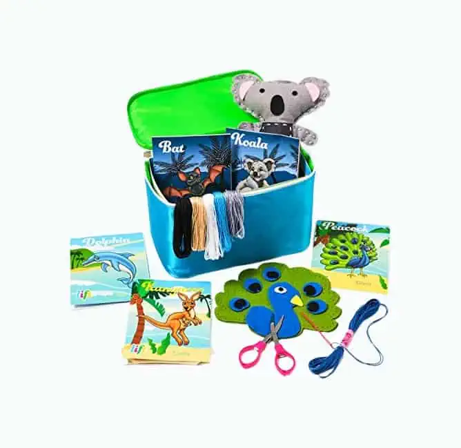 Product Image of the Sewing Kit and Animal Crafts