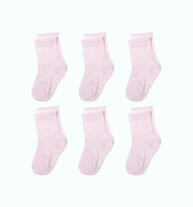 Product Image of the Silky Toes Non-Skid Infant Socks