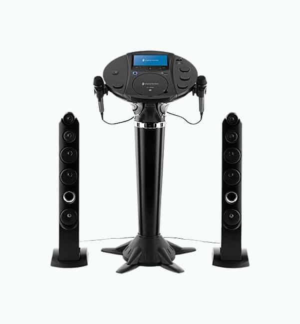 Product Image of the Singing Machine Bluetooth Karaoke Pedestal