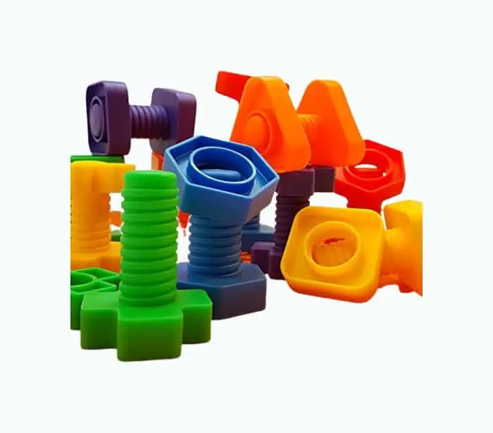 Product Image of the Skoolzy Nuts and Bolts Fine Motor Skills